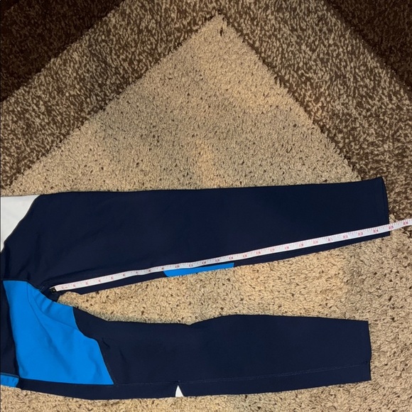 JoyLab Asymmetrical Blue and White Leggings - Picture 10 of 10